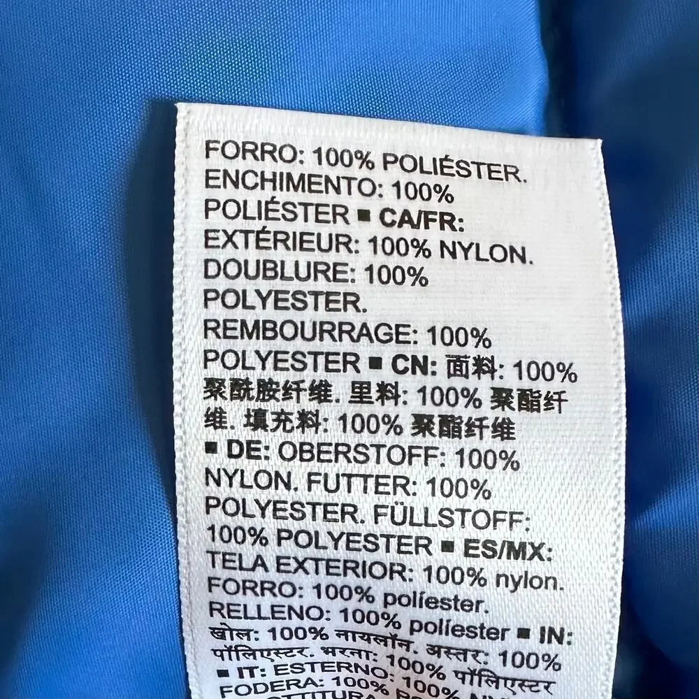 NWOT Amazon Essentials Royal Packable Puffer Jacket Kids XXL